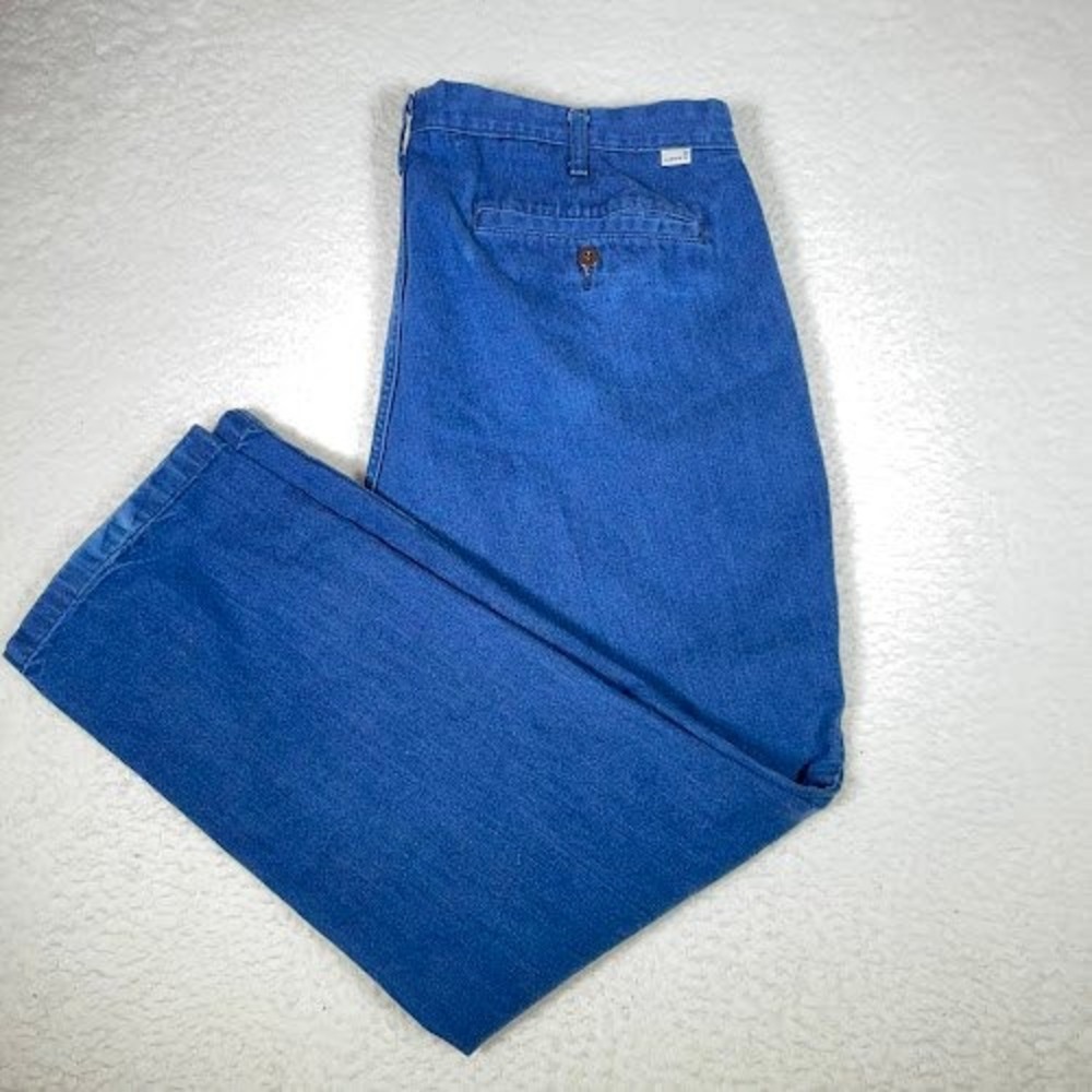 Levi Strauss & Co. Blue Denim Pants Mens‎ 36x27 Casual Chino Trousers Menswear